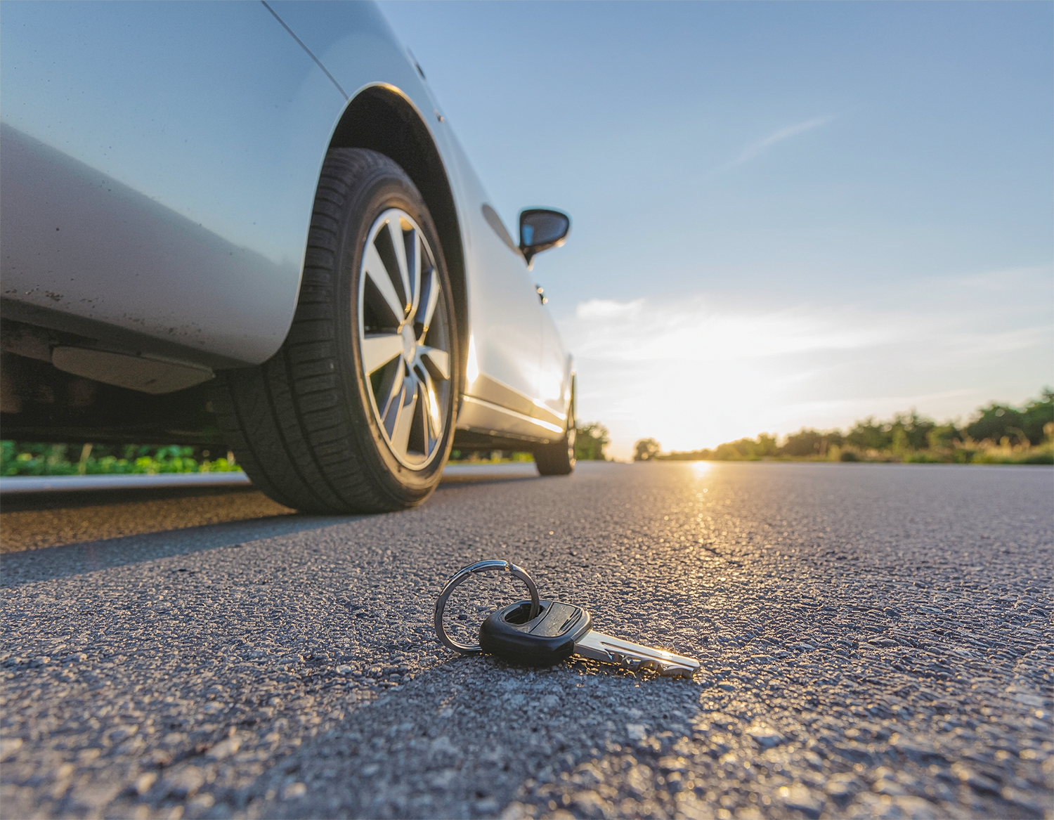 kluczyki do samochodu